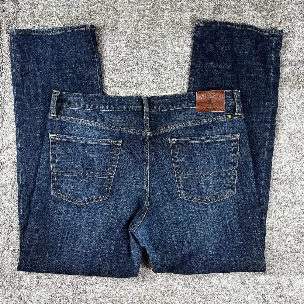 Lucky Brand 361 Vintage Straight Men's Denim Jeans 36x32